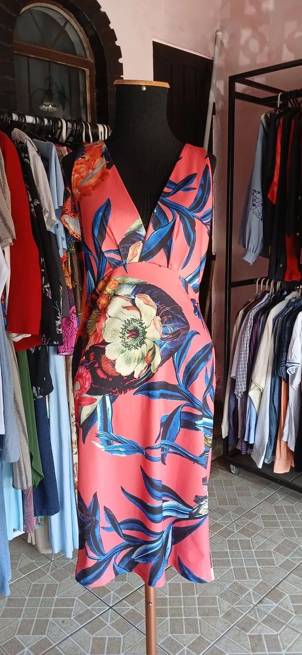 Vestido Novo Morena Rosa M 