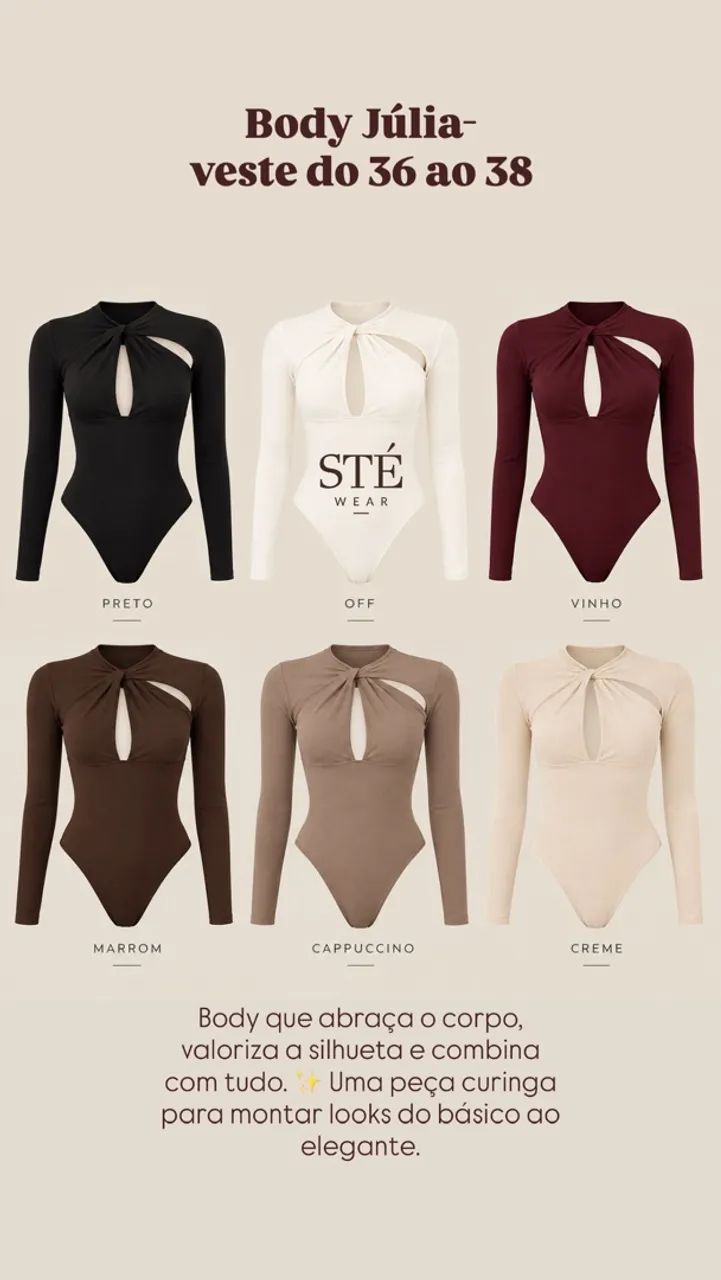 Body poliamida premium 
