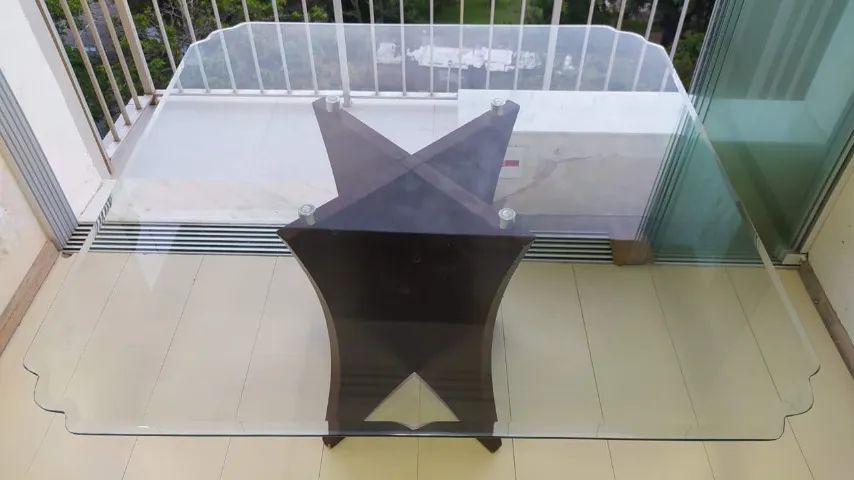 Mesa de Vidro - 4 Lugares - Foto 2
