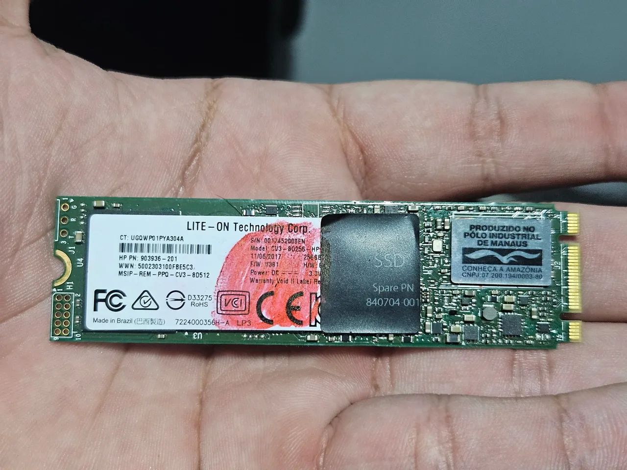 SSD M.2 SATA 256GB