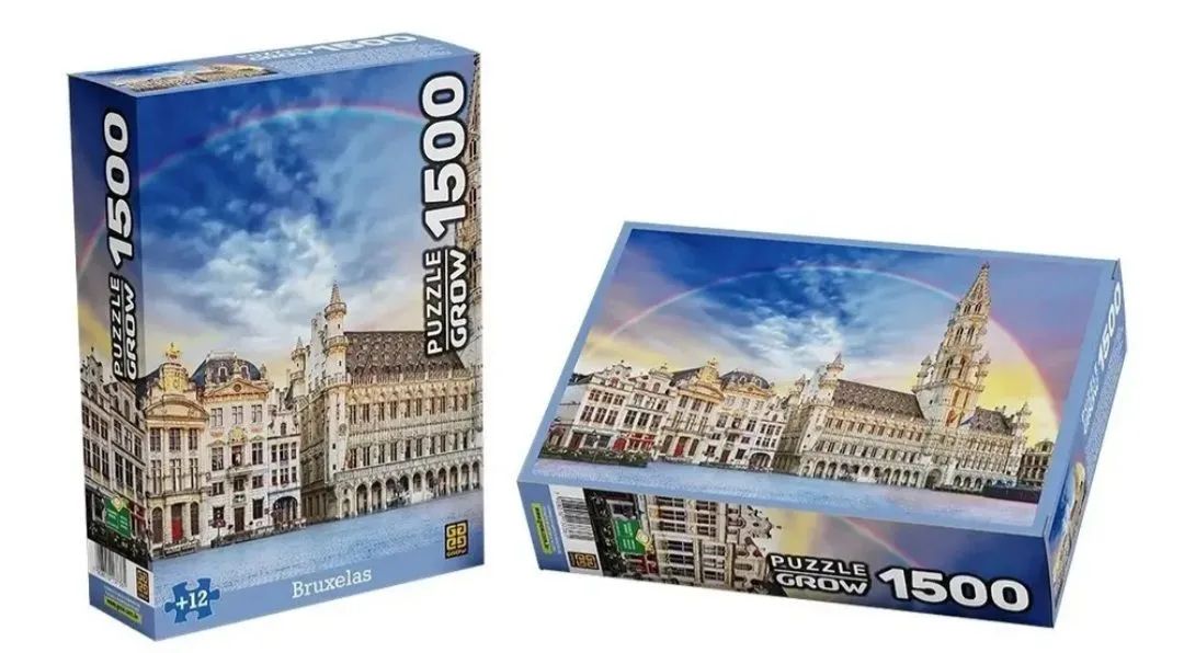 Quebra-cabeça Bruxelas, 1500 peças - Foto 2