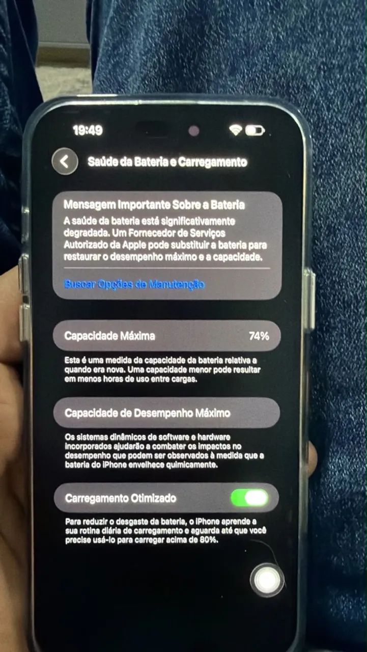 iPhone 14 Pro Max 256 detalhe  - Foto 3