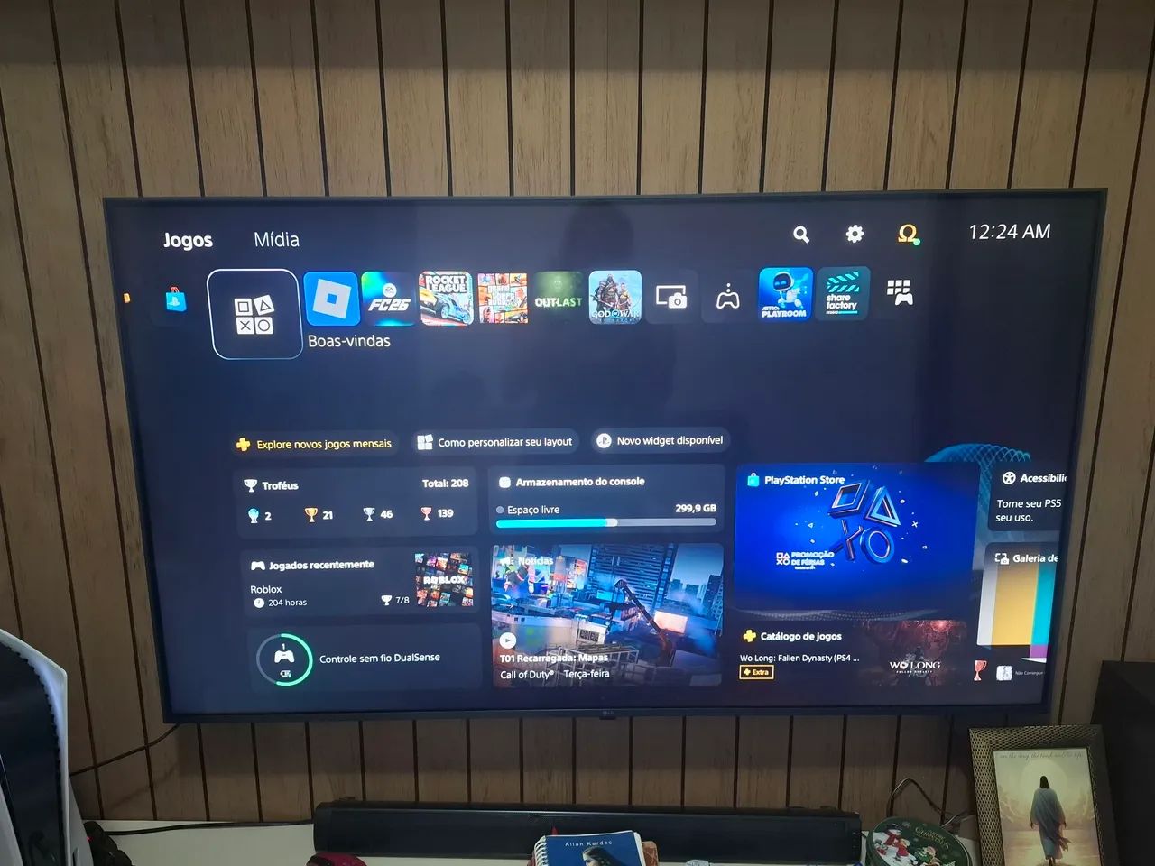 Tv lg smart 55 polegadas - Foto 4