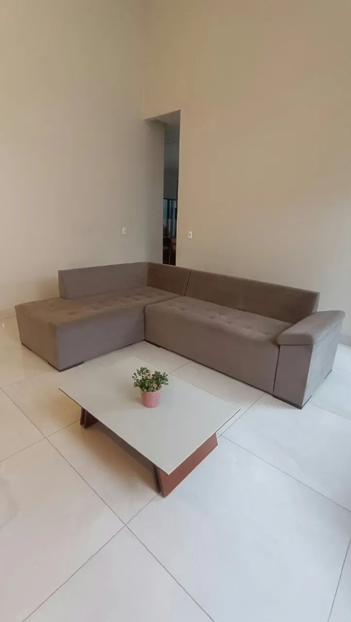 Sofa de canto / Chaise / Cinza Grafite - Foto 3