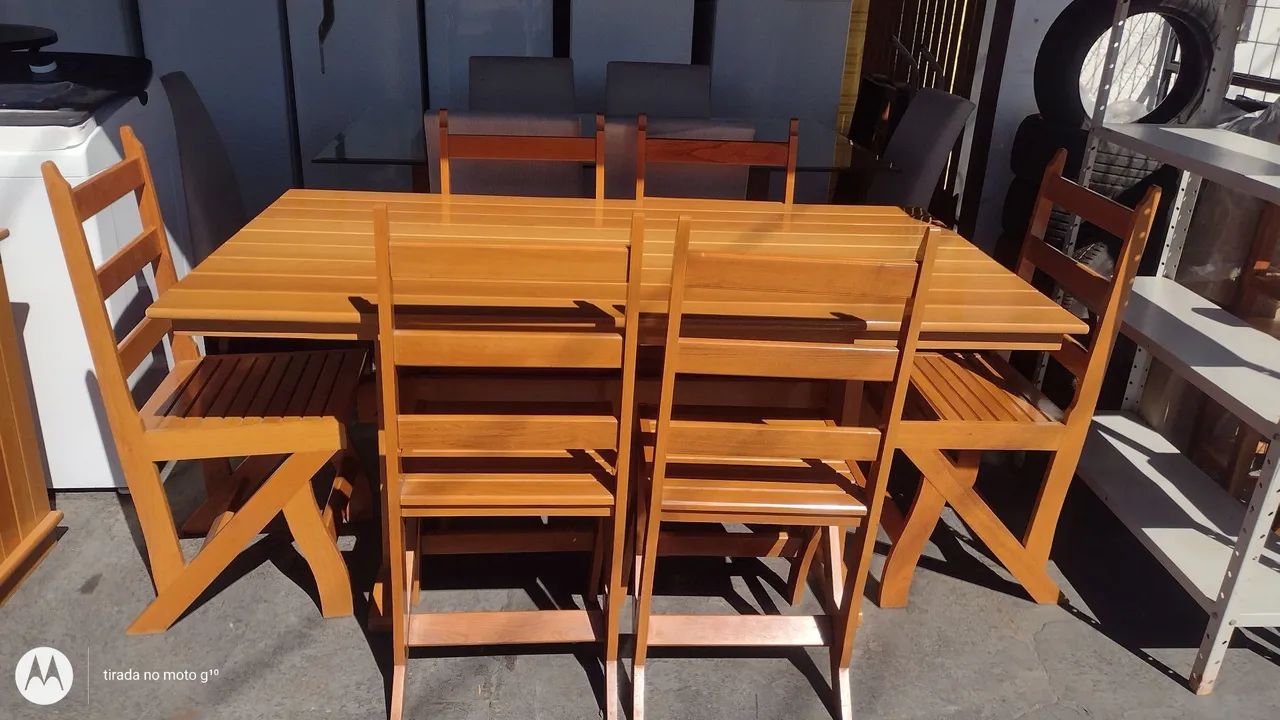 Mesa madeira  - Foto 3