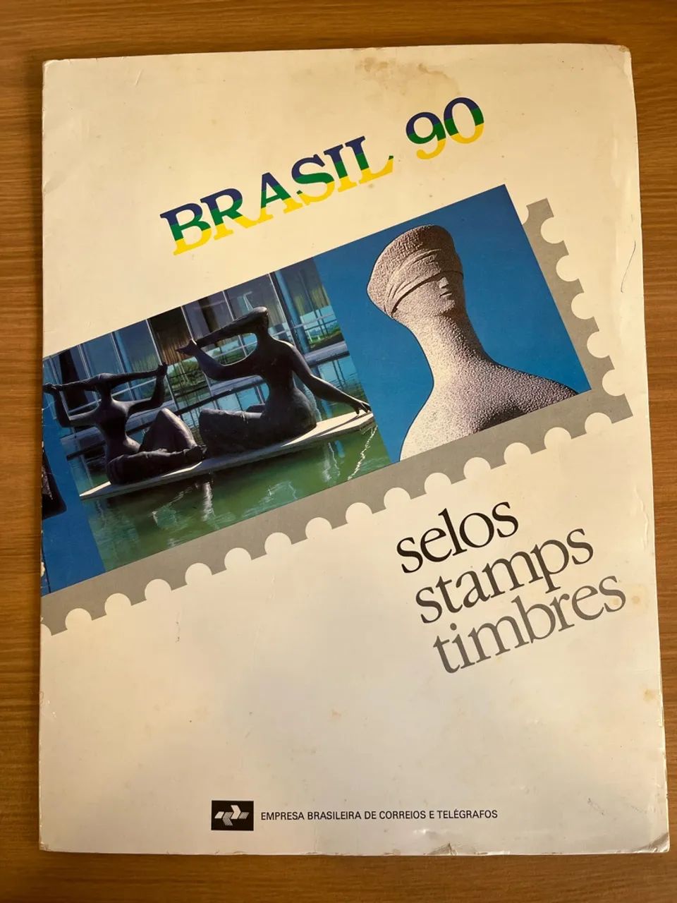 Coleção anual de selos 1990
