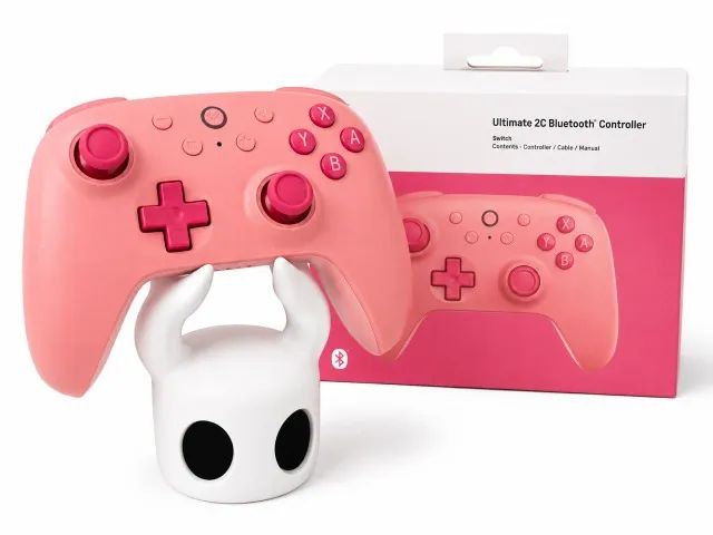 Controle para Switch - Controle PC 8BitDo Ultimate 2C Pink Bluetooth