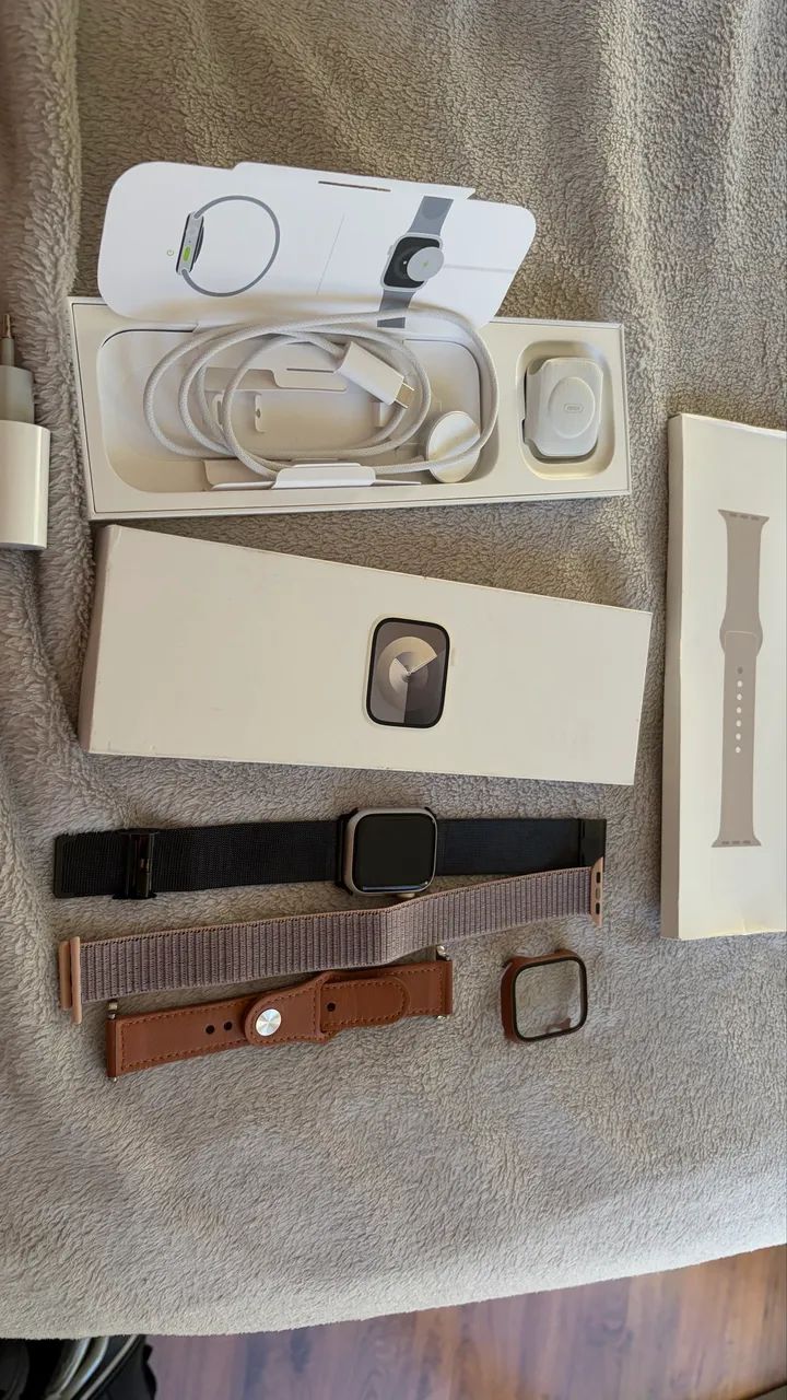 Apple Watch série 9 zeradissimo e com acessórios extras - Foto 3