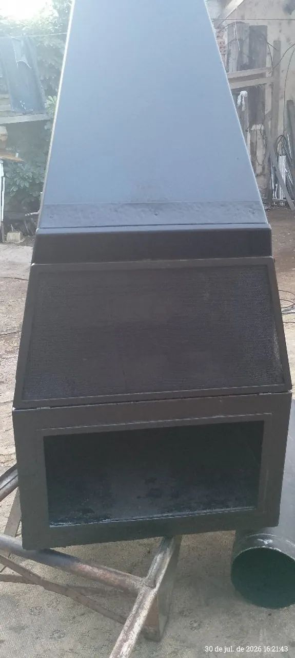 Lareira de chapa - Foto 2