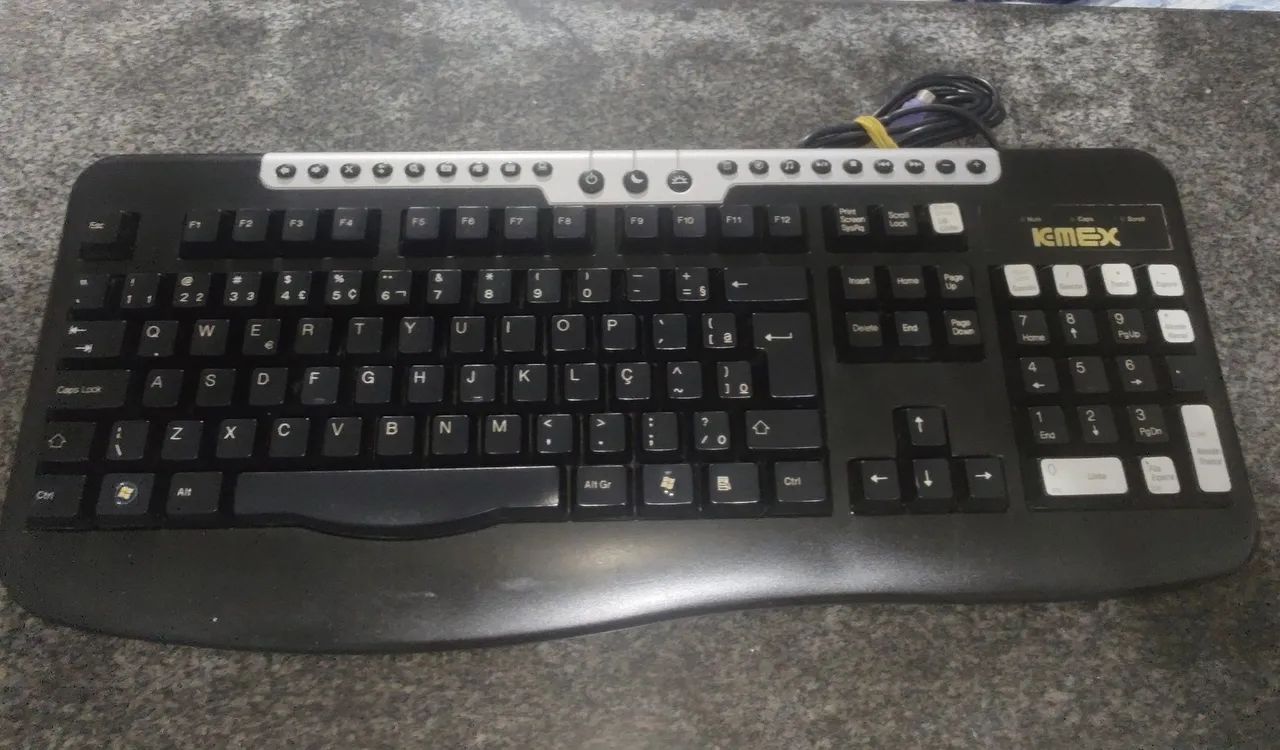 Teclado Mecânico Multimídia k-Mex 
