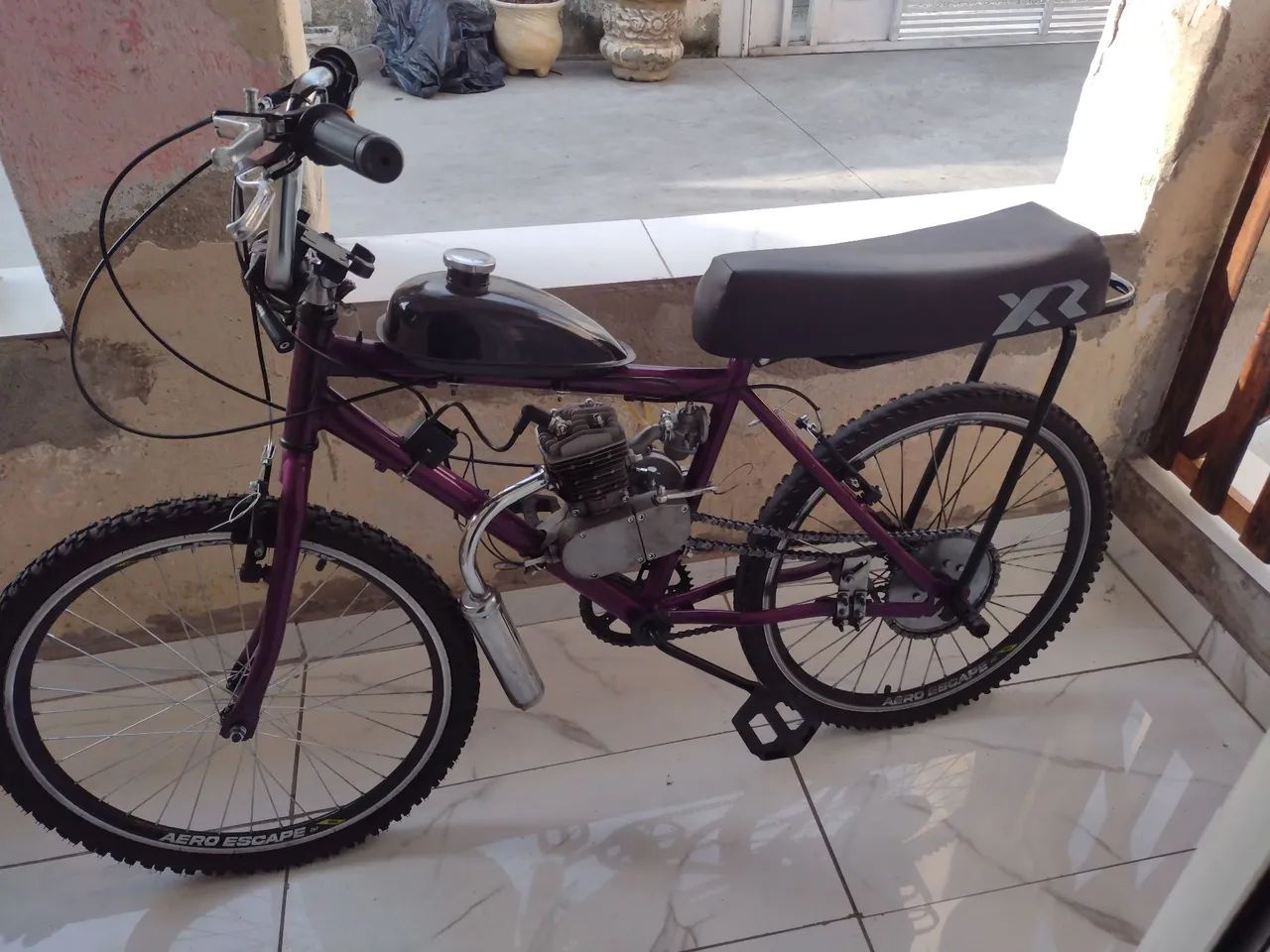 Bicicleta motorizada aro 24