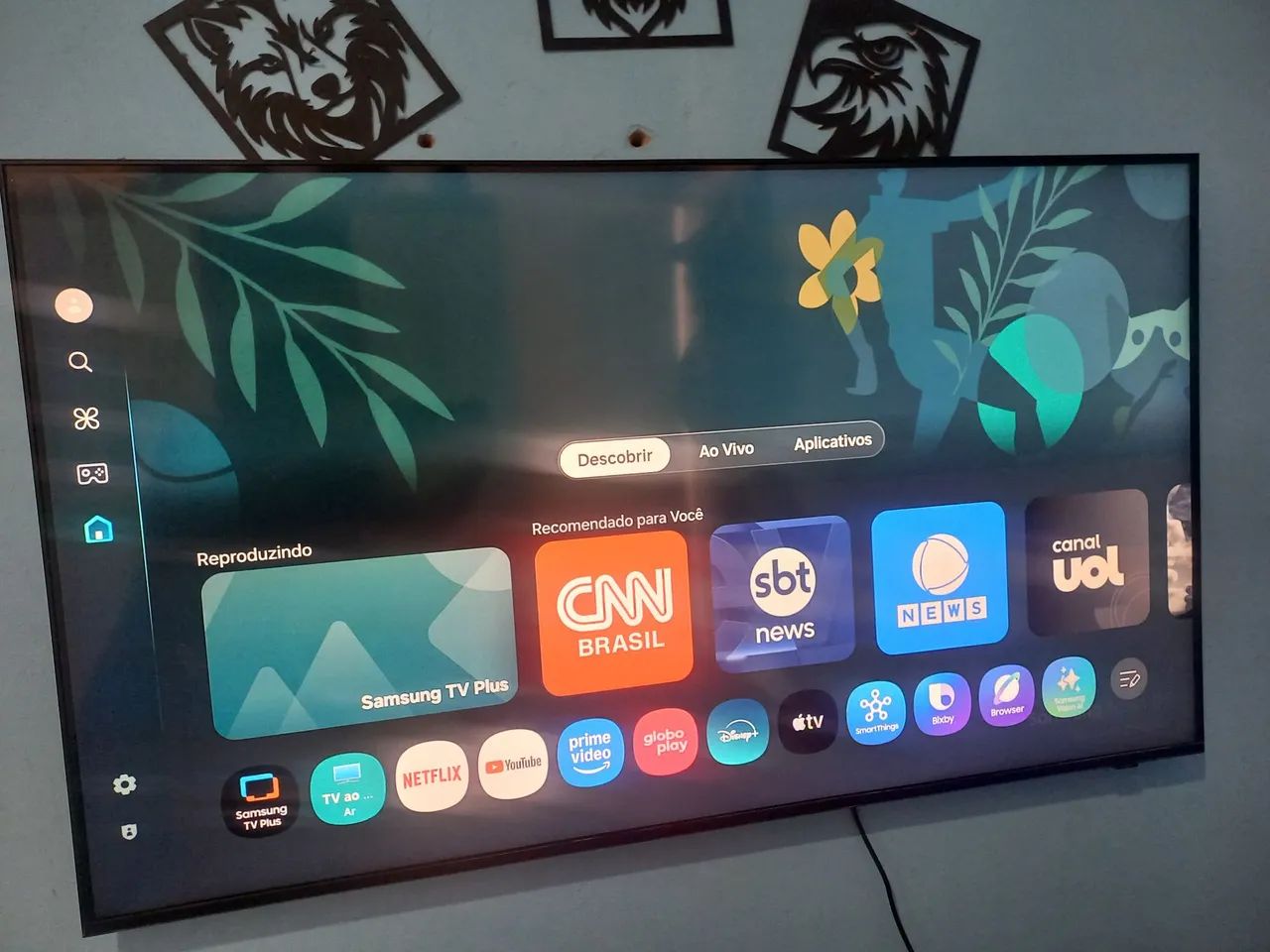 TV Samsung 50 polegadas semi nova
