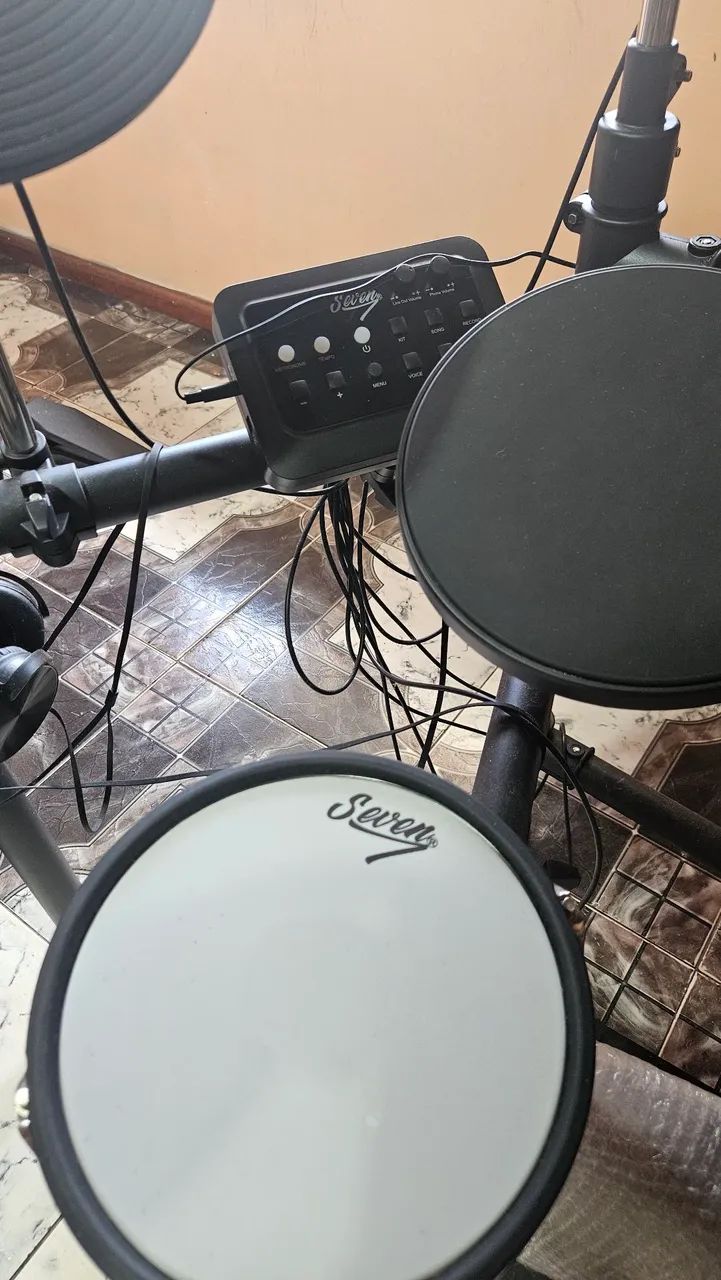 Bateria eletronica seven sd-7000 - Foto 2