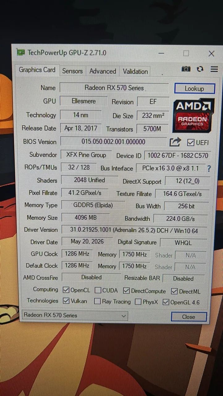 RX570 4GB  - Foto 2