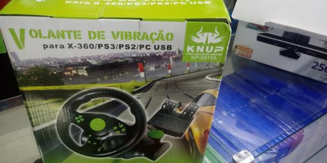 Volante para Xbox 360/ Playstation 3 e Playstation 2 - Foto 2