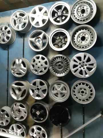 Rodas aros 13/14/15/16/17/18/19/20/22 para Fiat/GM/Nissan/VW/Toyota/Ford/Citroen e outros - Foto 7