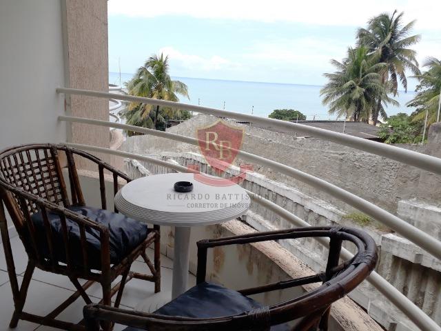 Flat mobiliado em Ponta Negra, lado sombra, linda vista - Foto 3