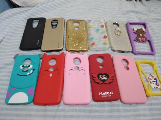 Vendo capinha super nova celular moto e 5 plus - Foto 2