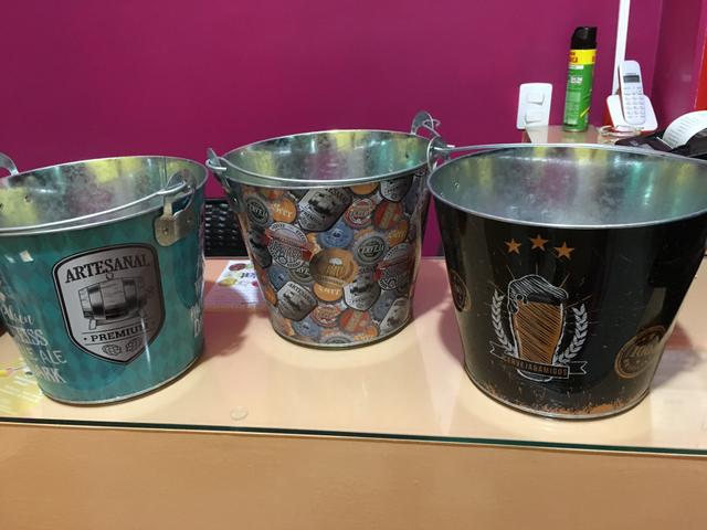 Balde de gelo pra cervejas