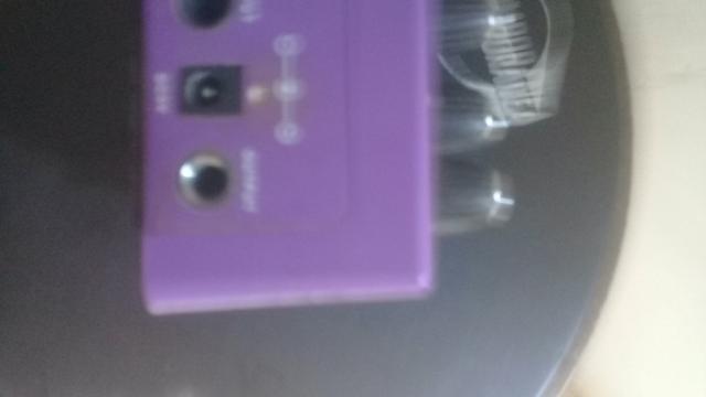 Pedal Flange com fonte 9volts