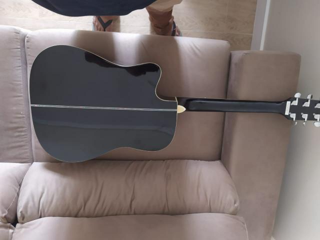 Vendo violao folk eletrico guiannini - Foto 2