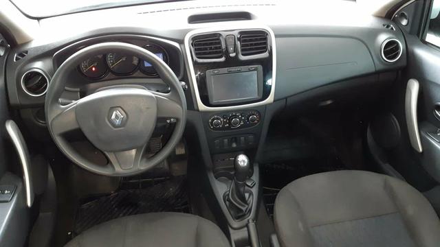 Sandero 2015 expression 1.0 top De linha - Foto 8