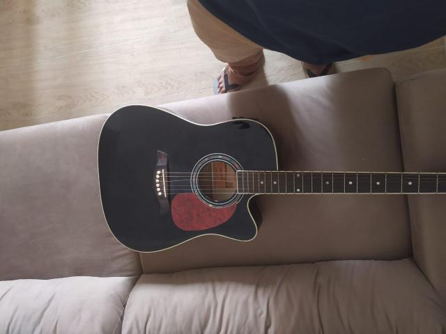 Vendo violao folk eletrico guiannini