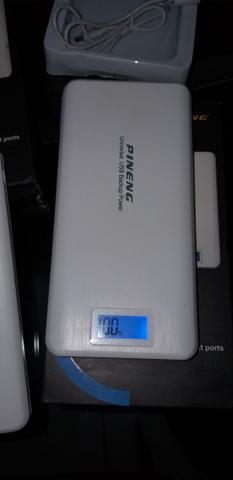 Carregador portátil Pineng 20000 mah original - Foto 2