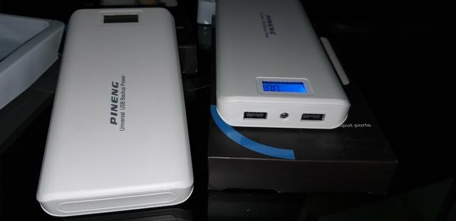 Carregador portátil Pineng 20000 mah original - Foto 3