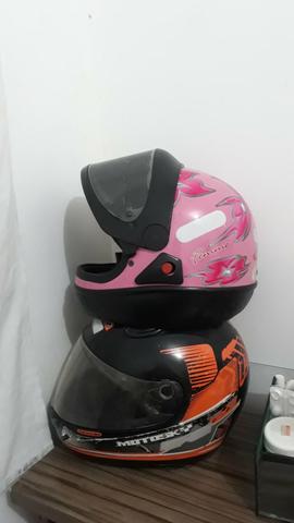 Vendo capacetes