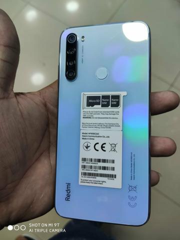 Vende-se Xiomi Redmi note 8 na caixa e com garantia