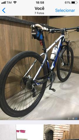 Vendo bicicleta 29 toda equipada ou troco por iPhone X Passamos cartão - Foto 4