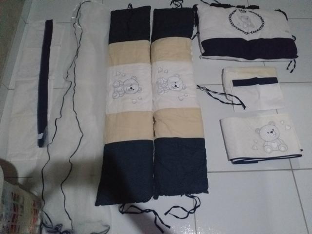 Kit para berço americano menino - Foto 4
