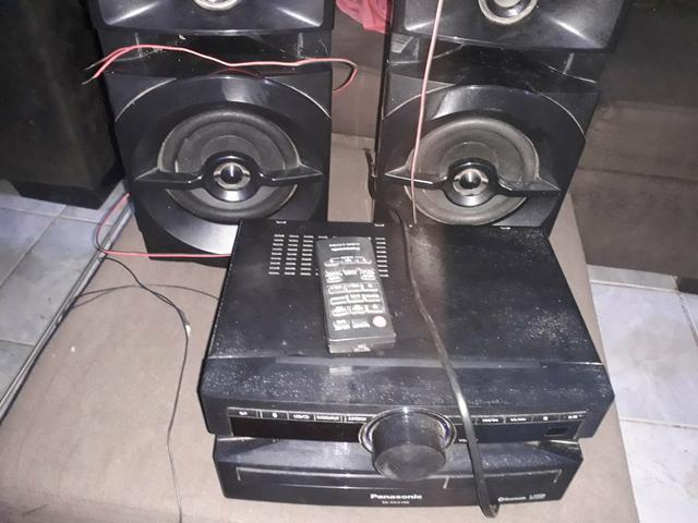 Som Panasonic Funcionando Semi Usado
