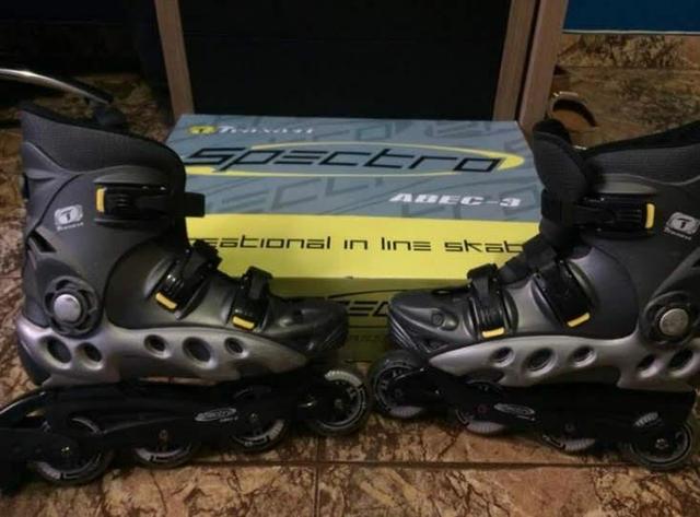 Patins Traxart Spectro, tamanho 7 (38/39) + kit de protecão