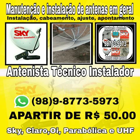 Antenista antenas