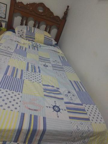 Cama de solteiro de madeira - Foto 2