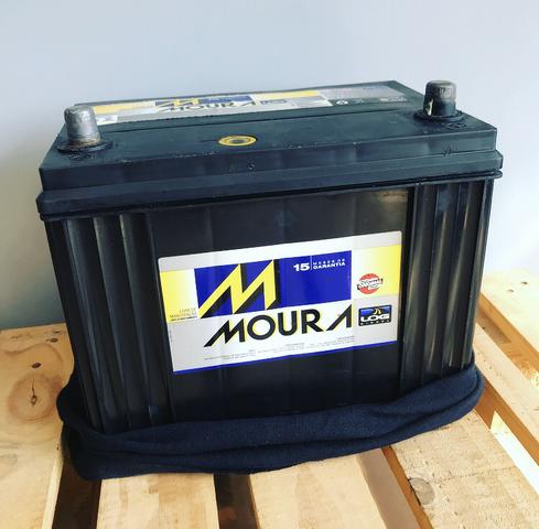 Bateria Moura 80ah Semi Nova