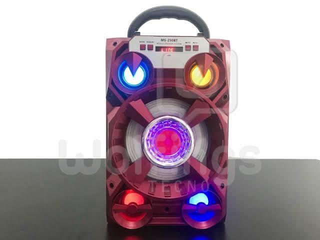 Caixa de Som 5 Alto-falantes Bluetooth Portatil Amplificada - Foto 4