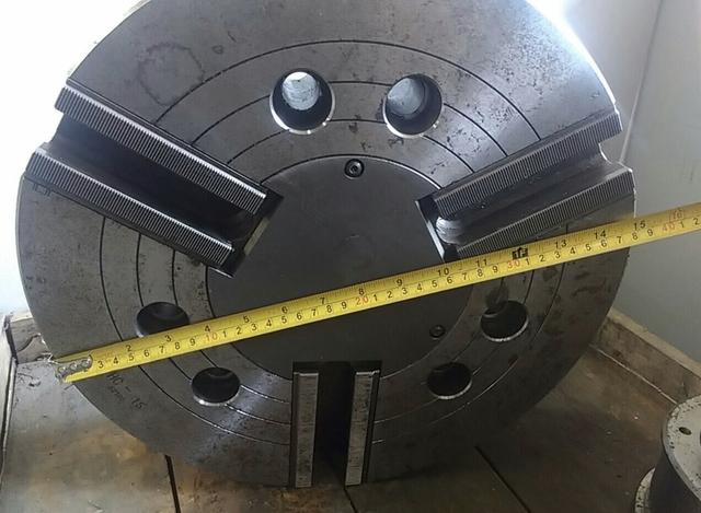Placa hidráulica 15 polegadas para torno CNC Nova - Foto 2