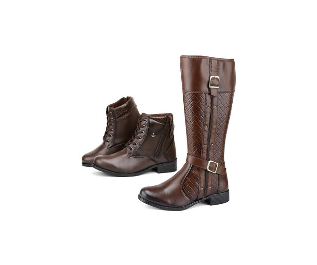 bota over cano curto