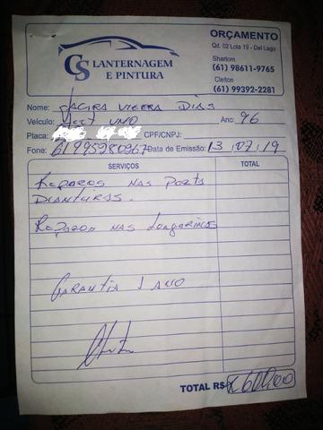 Fiat Uno 96 - Documentos e Revisão em dias - Foto 8