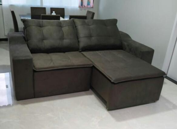 Sofa 230 de largura - 180 de abertura - pronta entrega