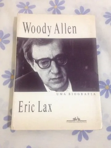 Livro Woody Allen Biografica Eric Lax usado bom estado Ler Descrição
