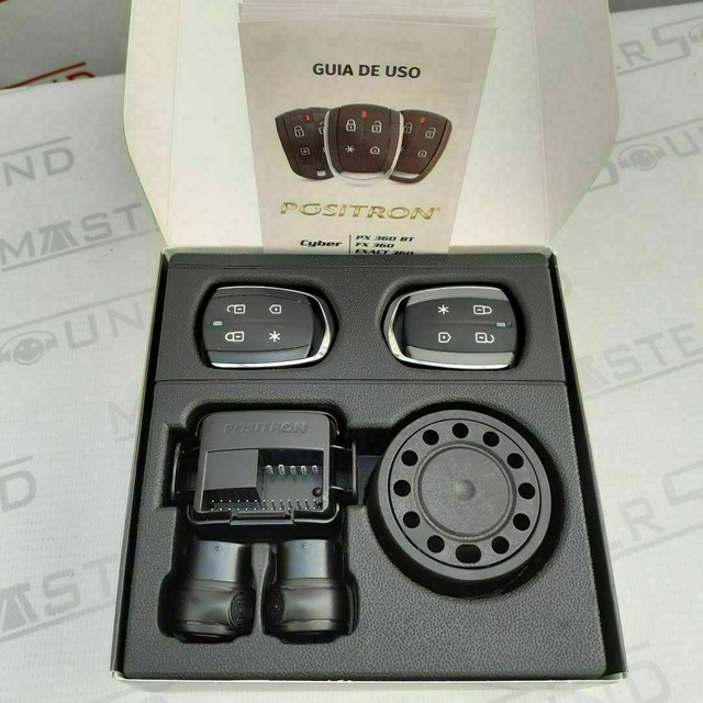 Alarme positron. Cyber PX 360BT.  Bluetooth.  C/presença. Garantia. Novo. Instalado. 