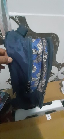  mochila dos TRANSFORMES de rodinhas+ LANCHEIRA - Foto 2