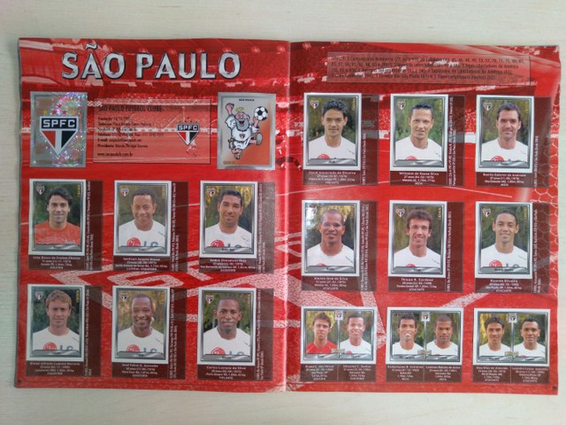 Álbum de figurinhas Campeonato Brasileiro 2006 - Foto 4