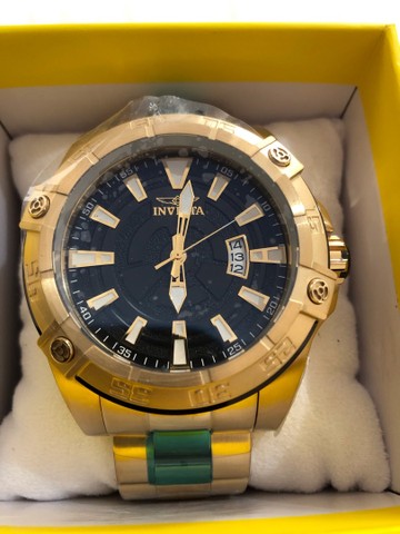 Relógio invicta pro driver modelo 27012 black dial novo