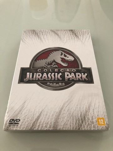 Box Dvd Jurassic Park - 4 Filmes (Lacrado)