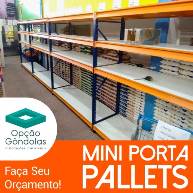 Mini Porta Pallets | Armazenagem e Estoque Verticalizado - Foto 3
